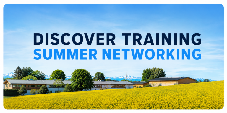 Banner zum Discover Training Summer Networking