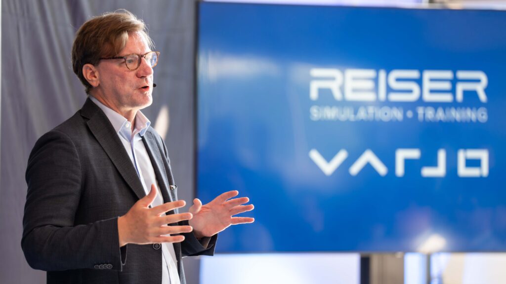 Speaker at the REISER and Varjo Experience Day