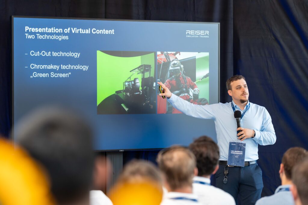 Presentation of virtual content technologies at the Experience Day