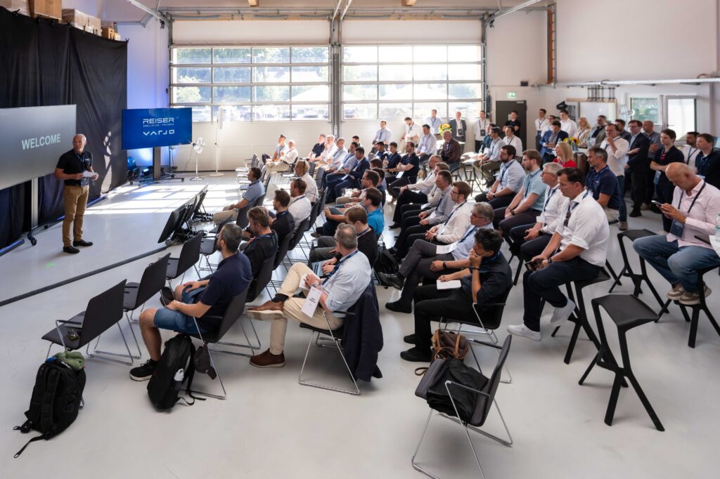 Audience at the REISER and Varjo Experience Day