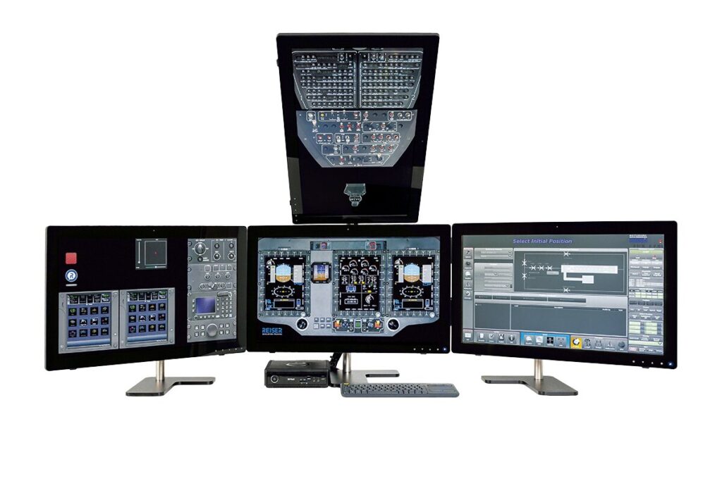 ADT front view of the desktop trainer