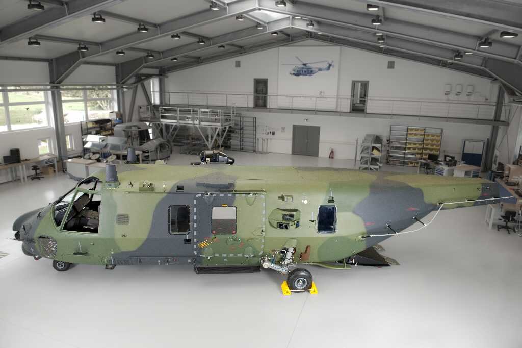 NH90 MTR side view