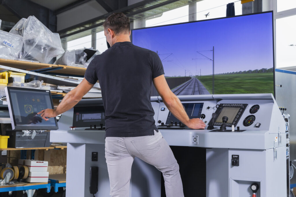 Mobile Train Control Console